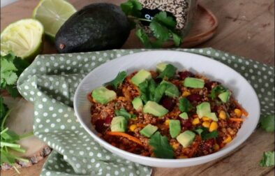 one pot quinoa à la mexicaine