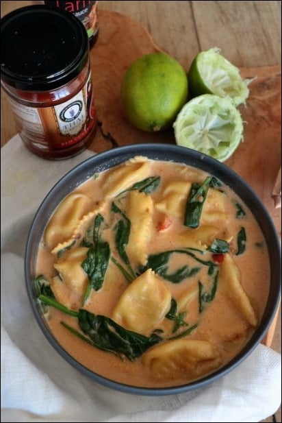 soupe thai curry rouge lait de coco
