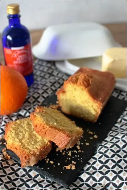 cake moelleux à la fleur d'oranger