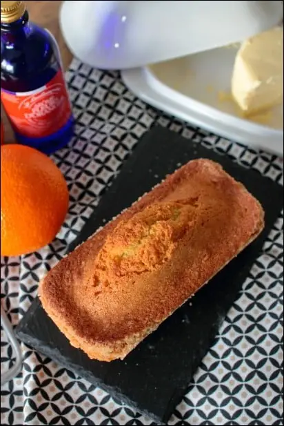 cake orange eau de fleur d'oranger