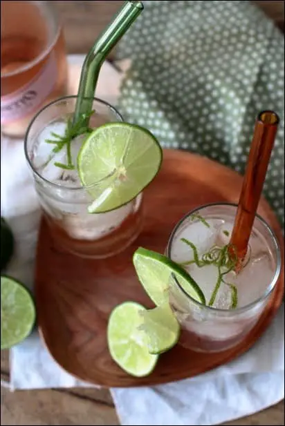 cocktail prosecco citron vert