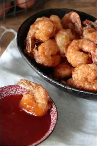sauce pour tempura de crevettes