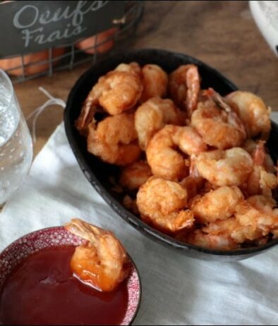 pâte à tempura à l'eau gazeuse