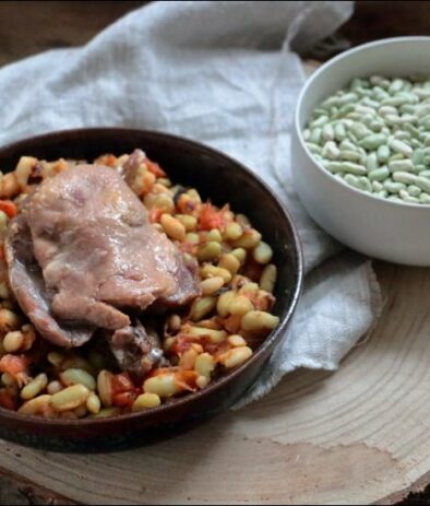 cuisses de canard aux flageolets
