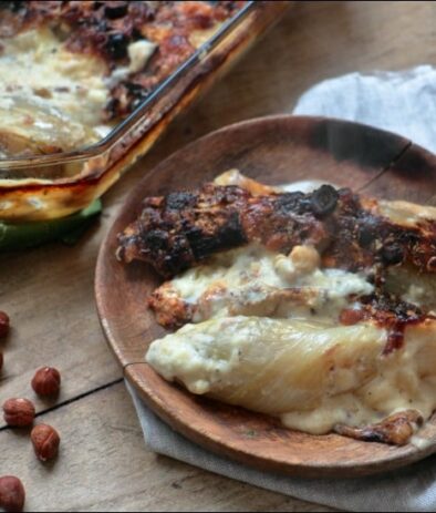 gratin d'endives au chaource