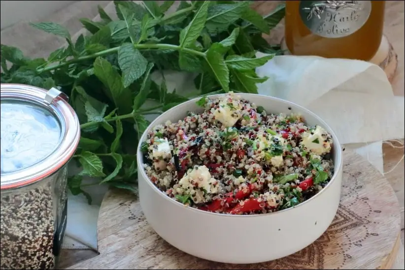 salade quinoa a la feta