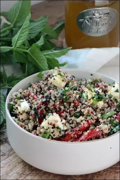 salade d'été quinoa