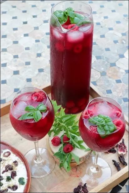 infusion hibiscus framboise