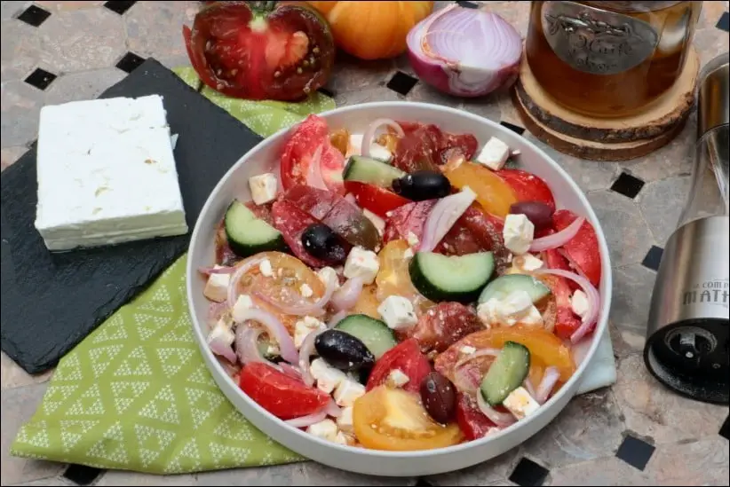 recette de salade grecque