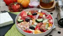 salade grecque de Denny Imbroisi