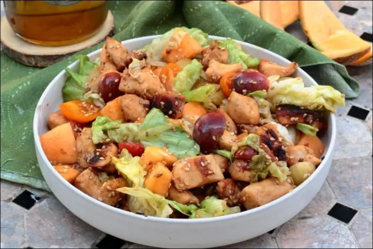 Salade Estivale Au Poulet Mariné Et Melon Happy Papilles