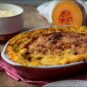 gratin de courge butternut au chèvre