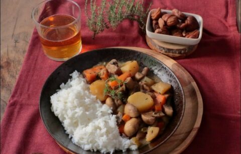 légumes d'automne au cidre