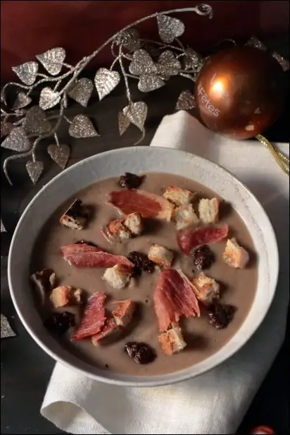 soupe de marrons maison