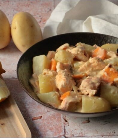 blanquette de saumon aux pommes de terre