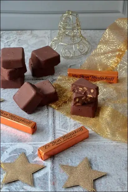 chocolats pralinés amandes