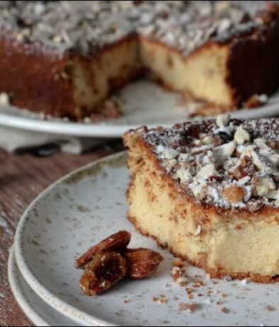 gâteau rhum-raisins