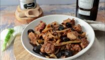 sauté de veau au fenouil et aux olives