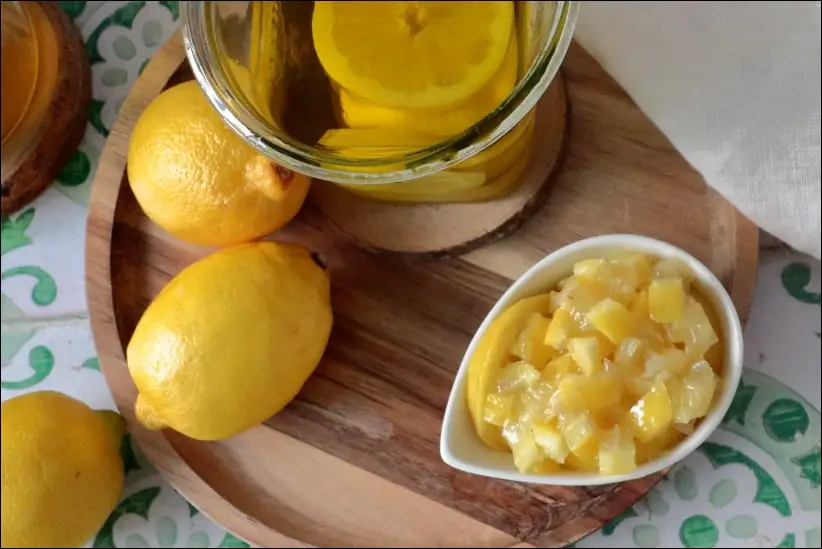 recette de citrons confit