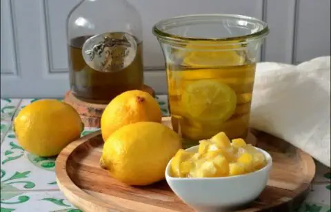 citrons confits à l'huile d'olive