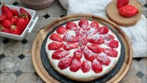 sablé breton aux fraises de Cyril Lignac