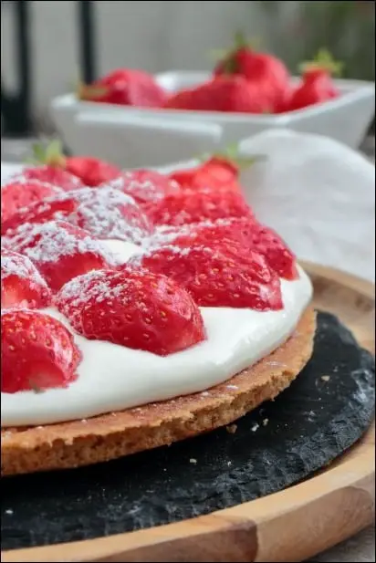 tarte fraises chantilly mascarpone