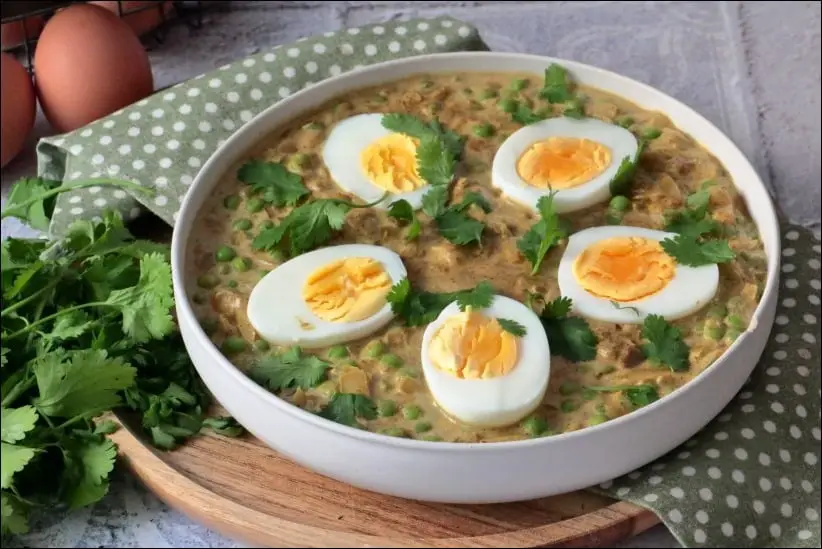 recette curry oeuf dur