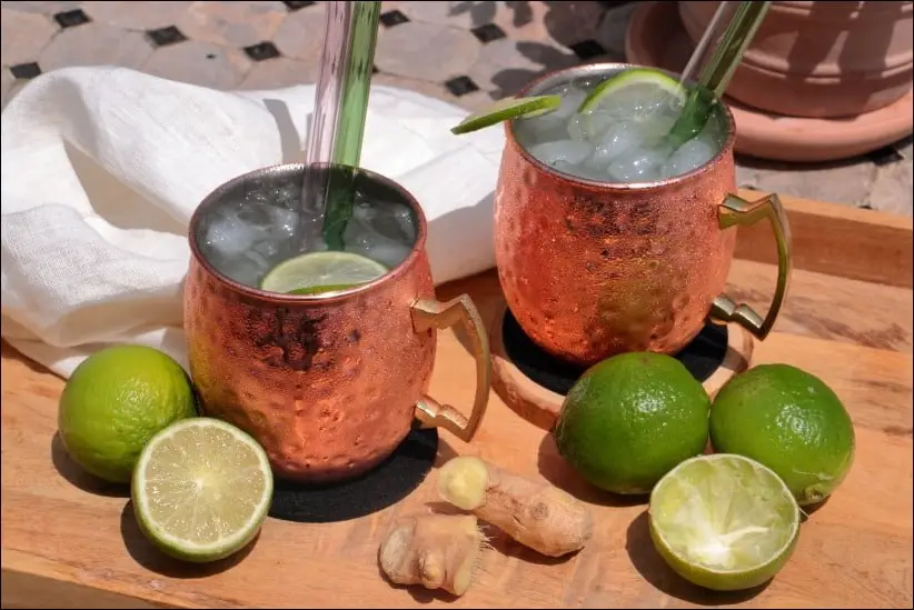 cocktail ginger beer citron vert