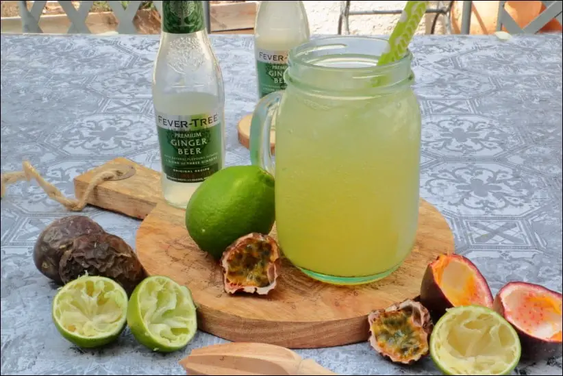 cocktail bière gingembre sans alcool citron vert