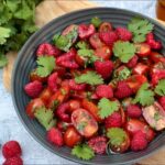 salade de tomates à l'orientale