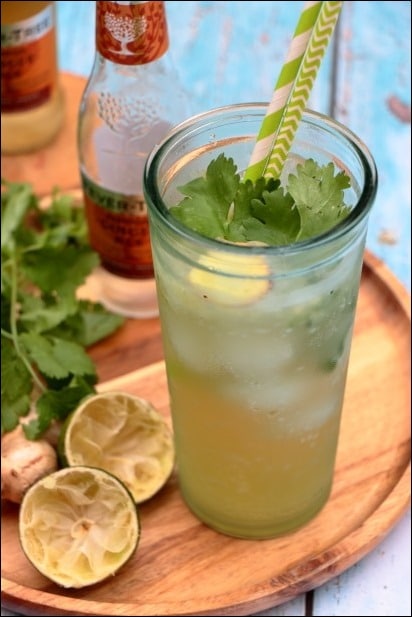 cocktail gingembre citron sans alcool