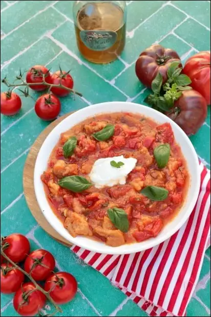 soupe tomate froide