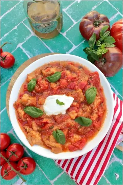 soupe tomate ricotta
