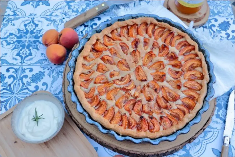 recette tarte abricots frais