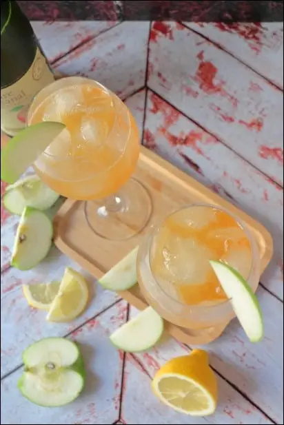 cocktail rhum pomme cannelle