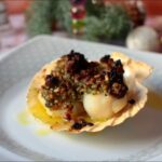 noix de saint jacques roties