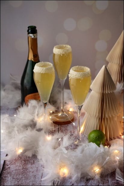cocktail champagne rhum