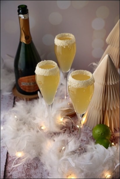 cocktail champagne rhum citron vert