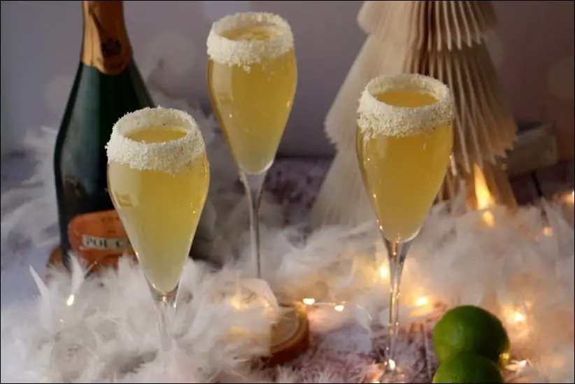 cocktail champagne rhum ananas