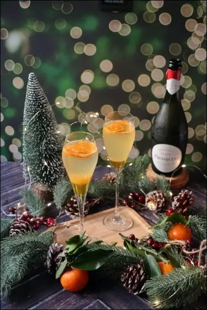 cocktail prosecco agrumes
