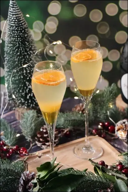 cocktail prosecco clementine