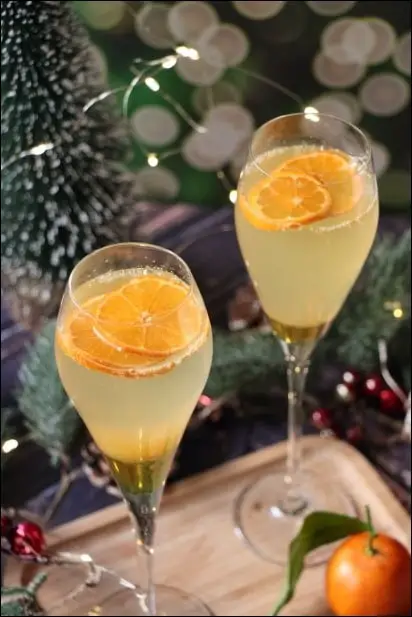 cocktail prosecco mandarine