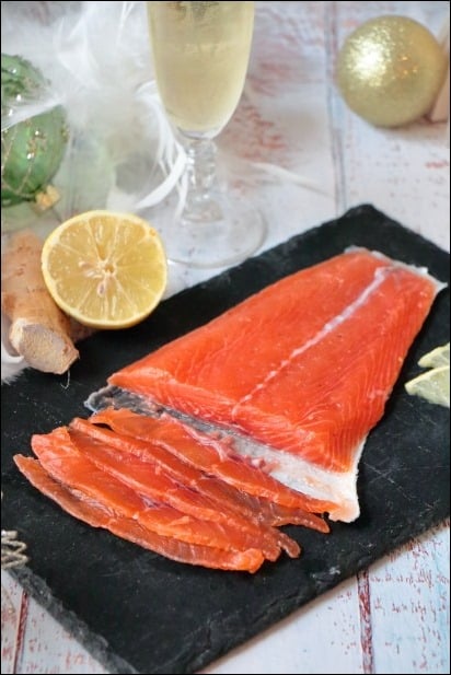 saumon gravlax citron gingembre