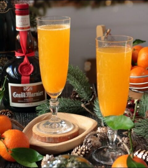 cocktail Mimosa clémentine