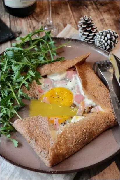 galette jambon oeuf fromage