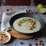 velouté de chou-fleur au citron vert et lait de coco