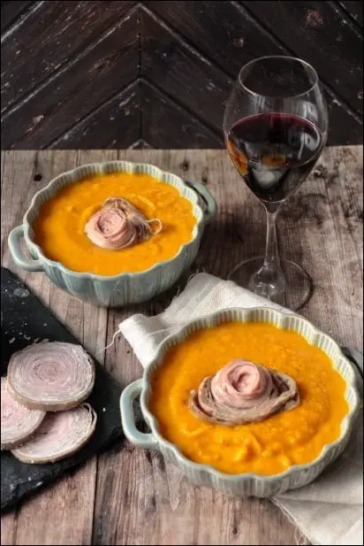 soupe courge andouille