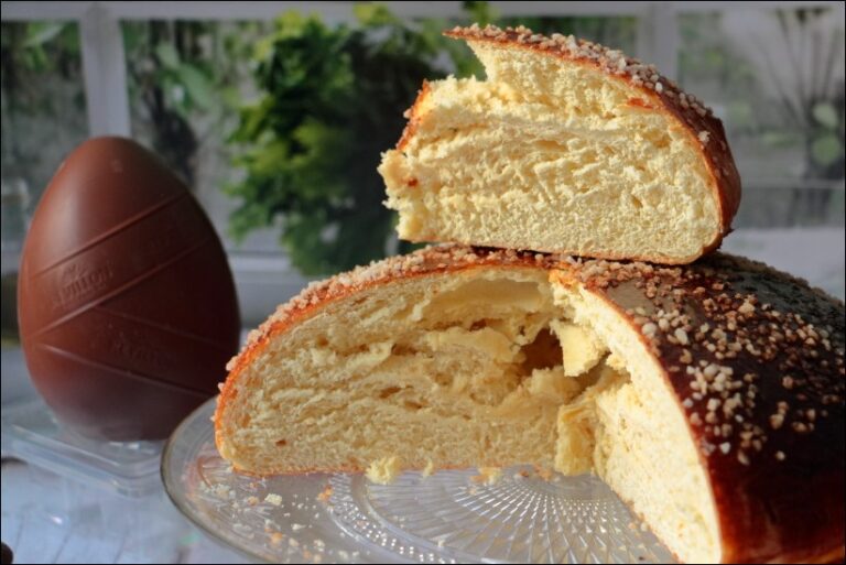Mouna - brioche de Pâques pied-noir - Happy papilles