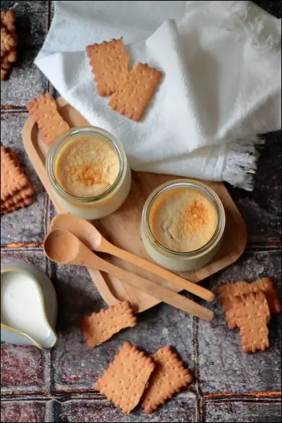 crèmes dessert petits beurres
