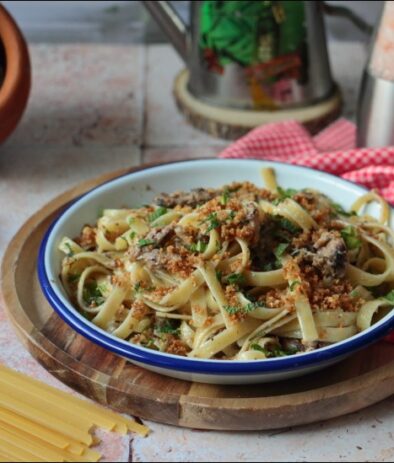 linguine aux sardines à la sicilienne d'Alessandra Pierini
